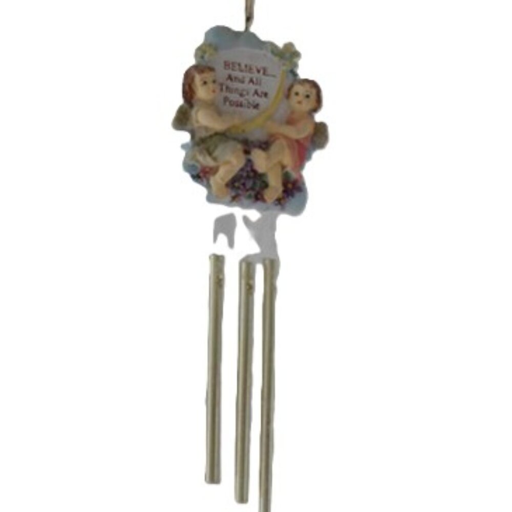 Small Cherub Chime / Magnet & Raphael Sanzio's Cherubs Magnet – Set of 2